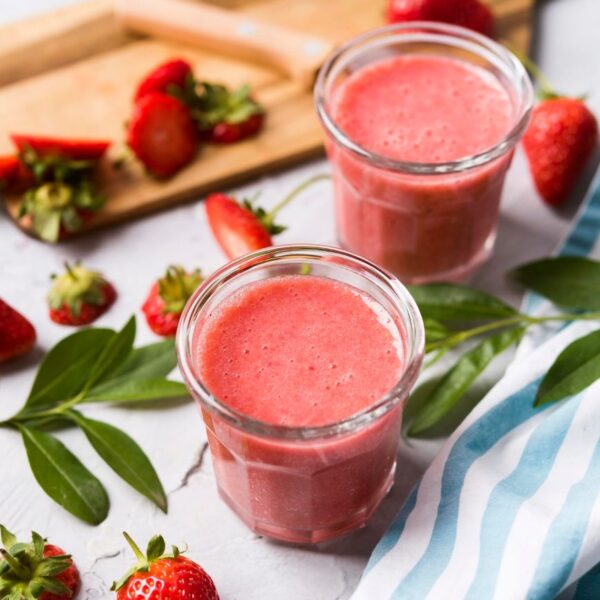 Homemade Pure Recharge Strawberry Smoothie King